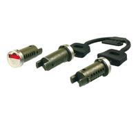 SERRATURE 3 CILINDRETTI 2 CHIAVE COMPATIBILE CON PIAGGIO VESPA 125 PX E ARCOBALENO 1985 CHIAVI BLOCCHETTO