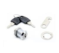 Serrature a cilindro a camma for porta, armadietto, lucchetto, serratura con 2 chiavi, 1 pezzo(20mm Same Key)