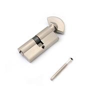 Serrature a cilindro, Serratura a cilindro for porta, Serratura a cilindro europeo, Serratura a cilindro europeo 70mm Serratura in lega di zinco Nucleo Singolo canale aperto WC Bagno Cilindro serratur