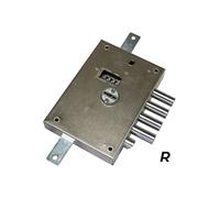 Serrature ATRA DIERRE per porte blindate triplice a doppia mappa chiave e maniglia 60mm SER6111 destra