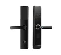 Serrature delle Porte, Serratura Semiautomatica Intellinte Con Impronta Digitale, Serratura Con Codice Antifurto For La Casa, Serratura Elettronica Intellinte Con Un Pulsante For Porta D'ingresso Univ