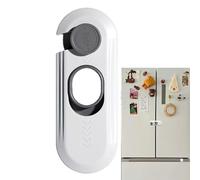 Serrature di sicurezza per bambini, serratura multifunzione per bambini, autoadesive di sicurezza per bambini, per porte, armadi, cassetti, bianco
