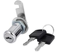 Serrature di sicurezza per cassette postali Serratura A Camma Con Cilindro Argento Da 6 Pezzi, Filettatura 18mm, 16-40mm, Chiavi for Cassettiera for Cassetta Della Posta(16mm)