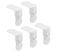 Serrature di sicurezza per credenze per bambini, a prova di bambino, serratura di sicurezza per bambini, serrature per armadi per bambini, cassetti ad angolo retto, serratura bianca, serratura per