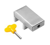 Serrature di sicurezza per finestre - Serrature orizzontali per finestre con chiave - in acciaio inox - Barra di sicurezza antifurto per bambini regolabile barra di sicurezza per casa e finestra