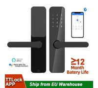 Serrature digitali Smart Lock con controllo app TTLock con tastiera a maniglia Serratura elettronica per noleggio hotel domestici Connessione Bluetooth