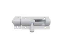 Serrature e chiavistelli Bullone a barilotto Chiavistello for porta in lega di alluminio Chiavistello for porta bianco Fermo for serratura Hardware for la sicurezza del cancello domestico(3inch)