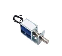 Serrature elettriche DC 12V 24V 10mm corsa elettromagnete Serratura magnetica for la porta dell'armadio