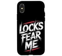 Serrature Fear Me Locksmith Custodia per iPhone X/XS