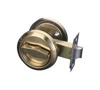 Serrature for porte nascoste, maniglia in acciaio inox, maniglia invisibile for armadietto da incasso, serratura meccanica for esterni, ferramenta ignifuga, 1 pezzo(Gold Set)