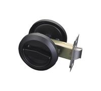 Serrature for porte nascoste, maniglia in acciaio inox, maniglia invisibile for armadietto da incasso, serratura meccanica for esterni, ferramenta ignifuga, 1 pezzo(Black Set)