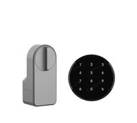 Serrature intelligenti for porte, serrature a combinazione, serrature elettriche, set di serrature intelligenti Tuya BEL A1 Pro Max con portachiavi/tastiera/chiave intelligente Sblocco remoto Tuya Fun