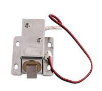 Serrature per armadi elettromagnetiche, piccole, resistenti, impermeabili, 6x4x3 cm - Affidabile struttura in acciaio, controllo elettronico, sicurezza domestica esterna (24 V)