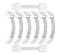 Serrature per armadietti a prova di bambino - Chiavistelli di sicurezza per cassetti e porte | Chiusura magnetica sicura per cucina, frigorifero, forno - installazione senza foratura per