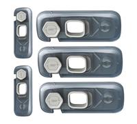 Serrature Per Armadietti Di Sicurezza Per Bambini - Confezione Da 5 Serrature Per Cassetti A Prova Di Bambino, Serratura Di Sicurezza Adesiva Per Bambini | Dispositivo Di Protezione Per Armadietto Dei