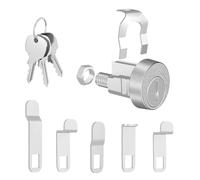 Serrature per Cassetta degli Attrezzi con Chiavi - Serrature Sostitutive Per Mobile Schedario In Lega Di Zinco | Forniture Domestiche per Balcone Ingresso Patio Giardino Portico