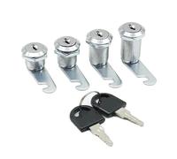 Serrature Per Cassette Postali 10 pezzi di serratura a linguetta for armadietto porta documenti, for uso domestico, 16/20/25/30 mm, dell'armadio, cassetta postale, cassetto(16 mm)