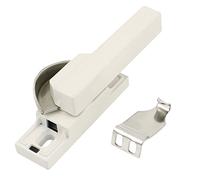 Serrature per finestre a ghigliottina, Serratura a ghigliottina Crescent for porta scorrevole con impugnatura lunga destra, in acciaio inossidabile multicolore