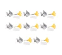 Serrature per finestre regolabili a foro singolo Serratura scorrevole in lega di alluminio Famiglia di sicurezza verticale orizzontale argento [Serrature per finestre]