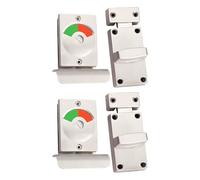 Serrature per la privacy pubblica con indicatori Serratura a bullone scorrevole silenziosa per porta divisoria del bagno Porta divisoria del bagno in lega zinco sicurezza per bagno