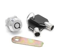 Serrature per mobili, 2 pezzi 12-30mm Interruttore di blocco dell'ascensore a chiave tubolare for porta Cassetta postale Armadio(18mm)