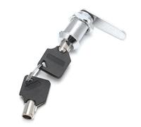 Serrature per mobili, 2 pezzi 12-30mm Interruttore di blocco dell'ascensore a chiave tubolare for porta Cassetta postale Armadio(30mm)