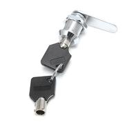 Serrature per mobili, 2 pezzi 12-30mm Interruttore di blocco dell'ascensore a chiave tubolare for porta Cassetta postale Armadio(25mm)