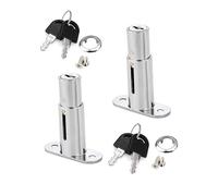 Serrature per mobili,Serratura a Cilindro, Cilindro Premere Pistone Blocco Locks Adatto per Cassetta Postale, Cassetto, Armadietto, Armadio, Cassetta Postale e così Via(2 Pezzi,4 Chiavi) (40MM,2PCS)