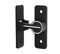 Serrature per porte di sicurezza, 90/180 gradi, resistenti, per porte notturne, anti-furto, antieffrazione, resistente all'usura, per bagni e armadi