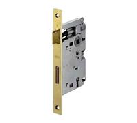 Serrature per Porte in Legno Patent Bordo Quadro Mod. 570 Agb E50 Ottonata
