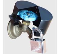 Serrature per rubinetto da esterno | Blocco rubinetto dell'acqua in acciaio inossidabile | Blocco rubinetto esterno per rubinetti da giardino | Prevenire il bandito dell'acqua e l'uso non autorizzato