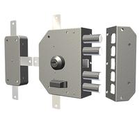 Serrature CR a pompa per porte in legno 3350C - 3350-52N - Mano sinistra