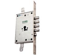 Serratura metallo infilare 85771 mottura f.sagom m4 tripl+scr ip.mm 28 e.mm 63 s