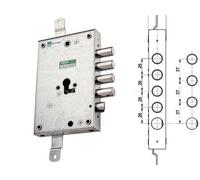 SERRATURE SERRATURA MOTTURA PER PORTE BLINDATE 85.571 4 CATENACCI
