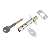 Yale Locks PM444 Porta Bullone di Sicurezza Finitura Cromata Lucida Visi Di 1
