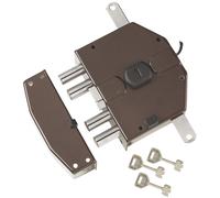 Serratura legno applicare elettrica 6823 yale pompa mm 70 m4 tripl.scr e.mm 65 s