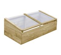 Serre 2 pz in Legno di Pino Impregnato 100x50x35 cm