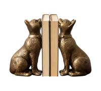 Serre-livres pour bibliothèque - Support de statue d'animal rétro antidérapant, supports décoratifs pour la maison, bibliothèque, salon, salle d'étude, organizateur de livres stable, utilisation d'aff