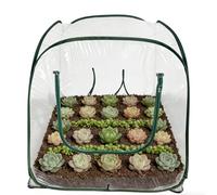 Serre per Esterno Tenda per Piante in PVC Trasparente Pieghevole