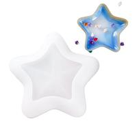 Sertay Stampo Silicone Fai da Te, Colata Vassoio Portaoggetti, Stampo Resina Vassoio Stella, Piatto Forma Stella Shell, Adatto per Gli Amanti del Design Creativo Fatto A Mano di Tutte Le età