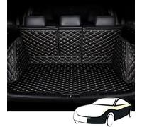 SERTGFRE Auto Tappetino Bagagliaio, per Jeep Avenger 2023-2024 Copertura Totale Copri Baule Vasca Antiscivolo Baule Protezione Fodera Tappeto Accessori,C Black Beige