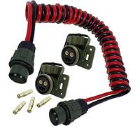 SERTPLAS Cavo a spirale Nato, 24 V, 35 mm², 4 m, 2 x con spine Nato, per camion. VG96917