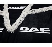 Sertplas Tende decorative per camion con frange con logo DAF NERO.