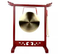 SERUCARY Gong Decorativo Compatto Decorazione | Cerimoniale, Strumento Musicale, per Casa, Ufficio, 25CM