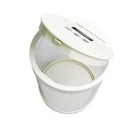 SERUCARY Timer Contenitore Blocca Tempo Acrilico Scatola Temporizzata Blocco Gestione Cellulare Sigarette Giocattoli Adatto per Uso Domestico Viaggi Vacanze, White