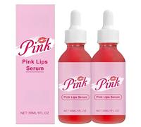 Serum labbra, trattamento labbra scure, mantiene le idratate, nutrite e lisce a lungo, non appiccicoso, effetto lucido per secche e scure (2Pezzo)