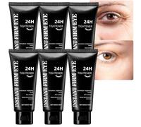 Sérum raffermissant et anti-rides instantané pour les yeux, Jorondy Advanced Firming Eye Cream pour les poches, les cernes et les rides, soin hydratant raffermissant pour le visage (6PCS)