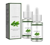 Serum viso anti-acne, Serum riparatore viso, formula naturale, riduce le macchie scure, nutre, per chi sta alzato fino a tardi e fa straordinari, 30 ml (2Pezzo)