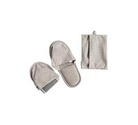 SERUMY Viaggia con Pantofola Portatile con Borsa per Lo Stoccaggio Multiplo Usi Hotel Spateding House Home Pantofole per Interni-Pink,36-39