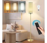 Seruno X Lampade da Terra per Soggiorno, Regolabili Moderna da Tavolo a LED con Telecomando Dimmerabile, Lampada da Terra Grigio da 135 cm, Incluso LED Lampadina 9W per Camera da Letto Decorazione